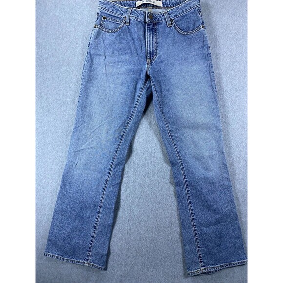 Gap Bootcut Jeans Women's 27 Blue Denim Stretch Flat Front 5-Pockets Y2K Casual - Picture 1 of 16